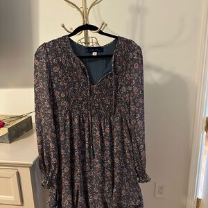 Blue Rain floral dress.